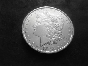 lot 10 image: 1878 Morgan Silver Dollar Reverse 1879 (3rd Reverse)