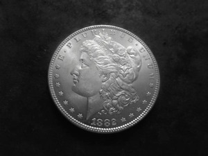 lot 21 image: 1882  Morgan Silver Dollar
