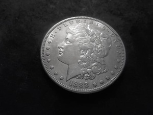 lot 40 image: 1888 S Morgan Silver Dollar