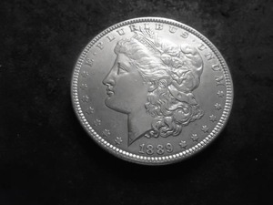 lot 41 image: 1889 Morgan Silver Dollar