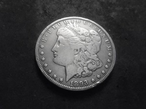 lot 50 image: 1893 O Morgan Silver Dollar
