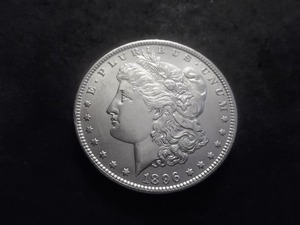 lot 51 image: 1896 Morgan Silver Dollar