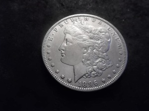 lot 52 image: 1896 O Morgan Silver Dollar