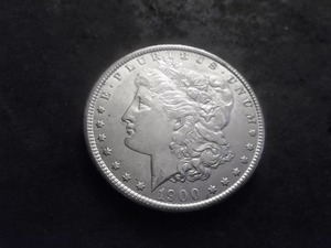 lot 57 image: 1900 Morgan Silver Dollar