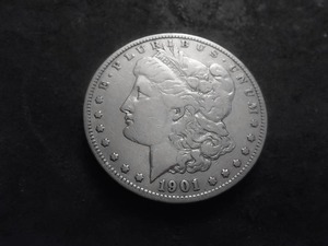 lot 59 image: 1901 S Morgan Silver Dollar