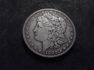 lot 60 image: 1902 Morgan Silver Dollar