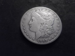 lot 62 image: 1902 S Morgan Silver Dollar