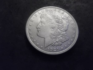 lot 66 image: 1921 Morgan Silver Dollar