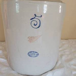 lot 60 image: Red Wing No. 5 Stoneware Jug