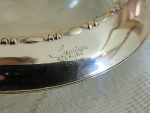 lot 184 image: Sterling Silver Rimmed Coasters, set of 6