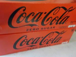 2 - 12 packs Zero Sugar Coca Cola ...