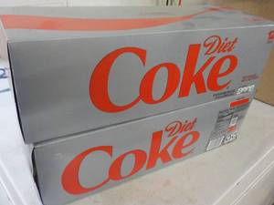 2 - 12 packs Diet Coke best date 0...