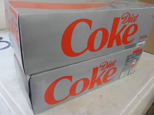 2 - 12 packs Diet Coke best date 0...