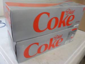 2 - 12 packs Diet Coke best date 0...