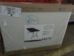 Bi Fold Folding Table 70.8 x 28.9 W...