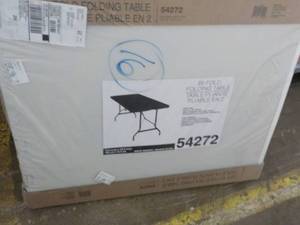 Bi Fold Folding Table 70.8 x 28.9 W...