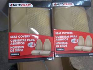 2 AutoCraft Seat Covers...