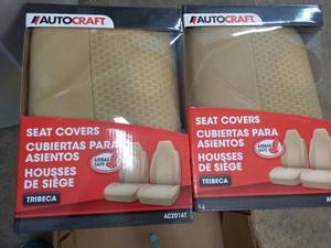 2 AutoCraft Seat Covers...