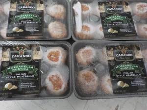 4 Frozen 1 lb. PKgs Carando Mozzar...
