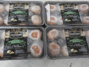 4 Frozen 1 lb. PKgs Carando Mozzar...