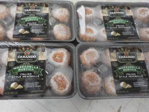 4 Frozen 1 lb. PKgs Carando Mozzar...