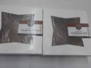 2 Gluten Free Pumpkin Frozen Pies...