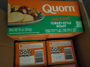 12 - 16 oz Frozen Pkgs Quorn Meatle...