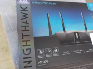 Nighthawk AX6 6 Stream WIFI Router...