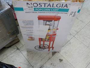 Nostalgia Chariot Popcorn Machine ...