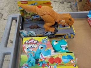 Play Doh Dino and Jurassic World...