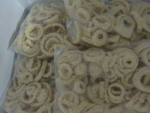 4 Frozen Bags Onion Rings...