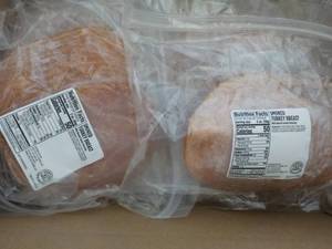 12 Frozen Pkgs Sliced Smoked Turkey...