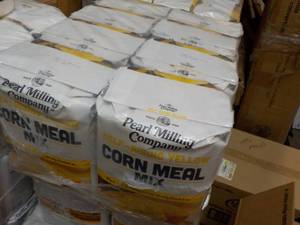 4 - 5 lb. Bags Corn Meal Mix past ...