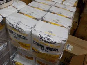 4 - 5 lb. Bags Corn Meal Mix past ...
