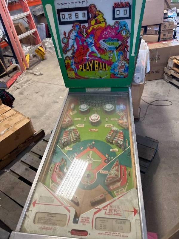 playball pinball machine