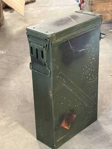 lot 17 image: Tall Ammo Can