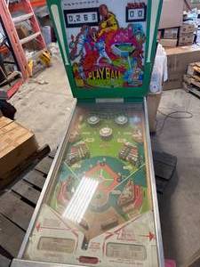 lot 19 image: 1970s Playball Pinball Machines (works well)