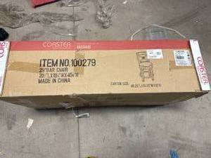 lot 20 image: New in Box Bar Chair