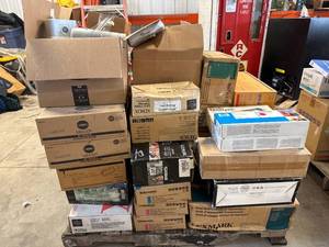 lot 31 image: Pallet of New Toners, Cartridges, etc. (at least $1500 at Retail)