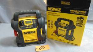 Not Working Dewalt 1400 Peak Amp Jump Starter With Digital Compressor