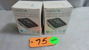 2 Pack Lazle Fully Automatic Upper Arm Blood Pressure Monitor JPD-HA101