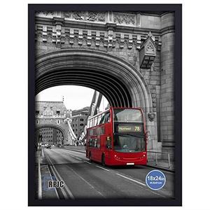 RPJC 18x24 Inch Solid Wood Poster Frame Dark Brown