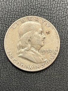1952-D Franklin Half Dollar