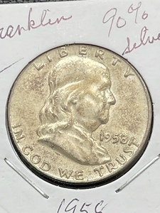 1958-D Franklin Half Dollar