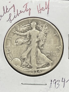 1934-D Walking Liberty Half Dollar