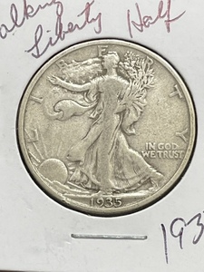1935 Walking Liberty Half Dollar