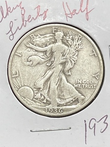 1936 Walking Liberty Half Dollar