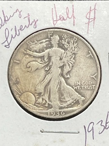 1936-D Walking Liberty Half Dollar
