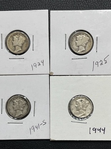 Mercury Silver Dimes
