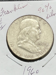 1960-D Franklin Half Dollar